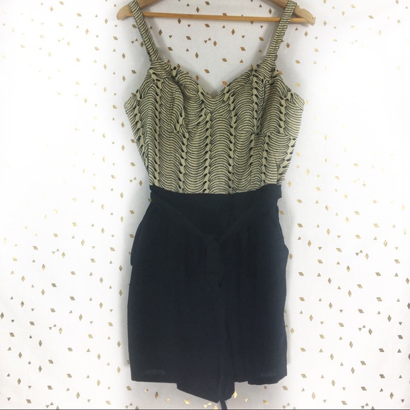 Anthropologie Pants - NWT Anthropologie Lilka Banana Bunch Romper